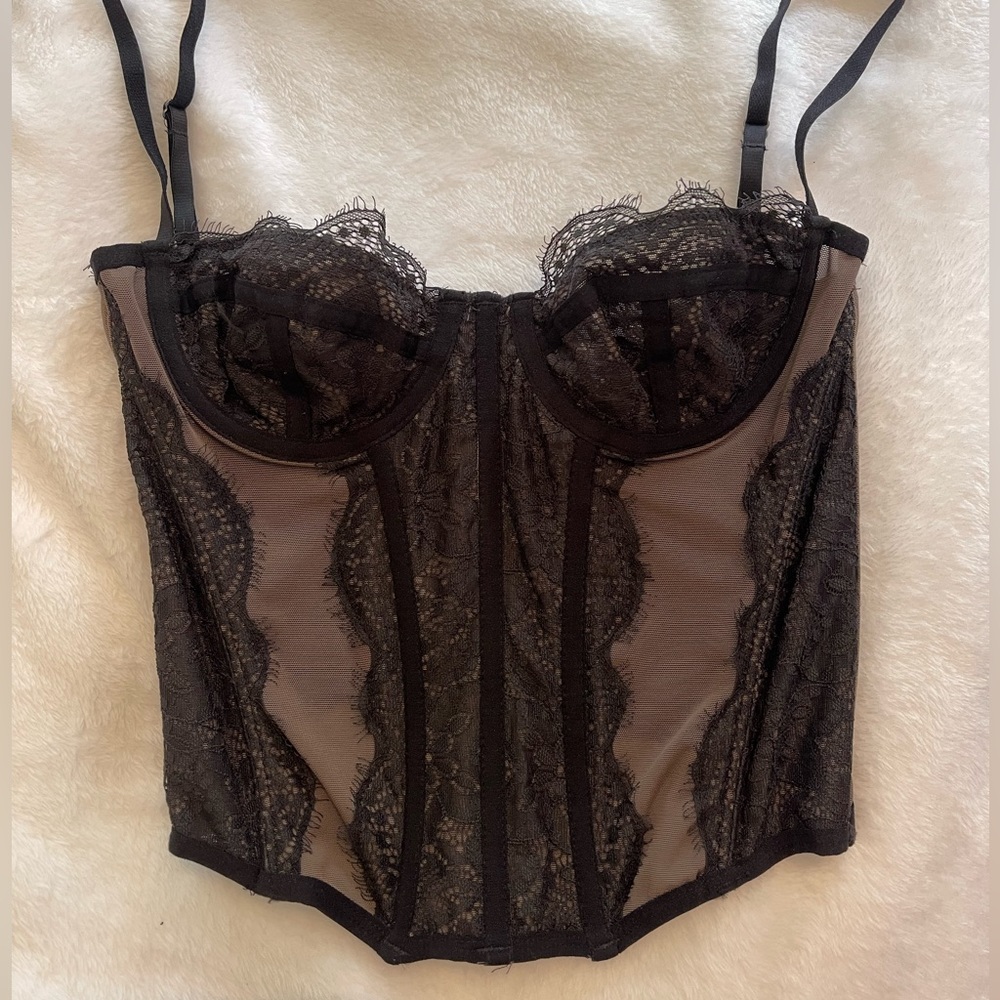 Black urban outfitters out from under corset